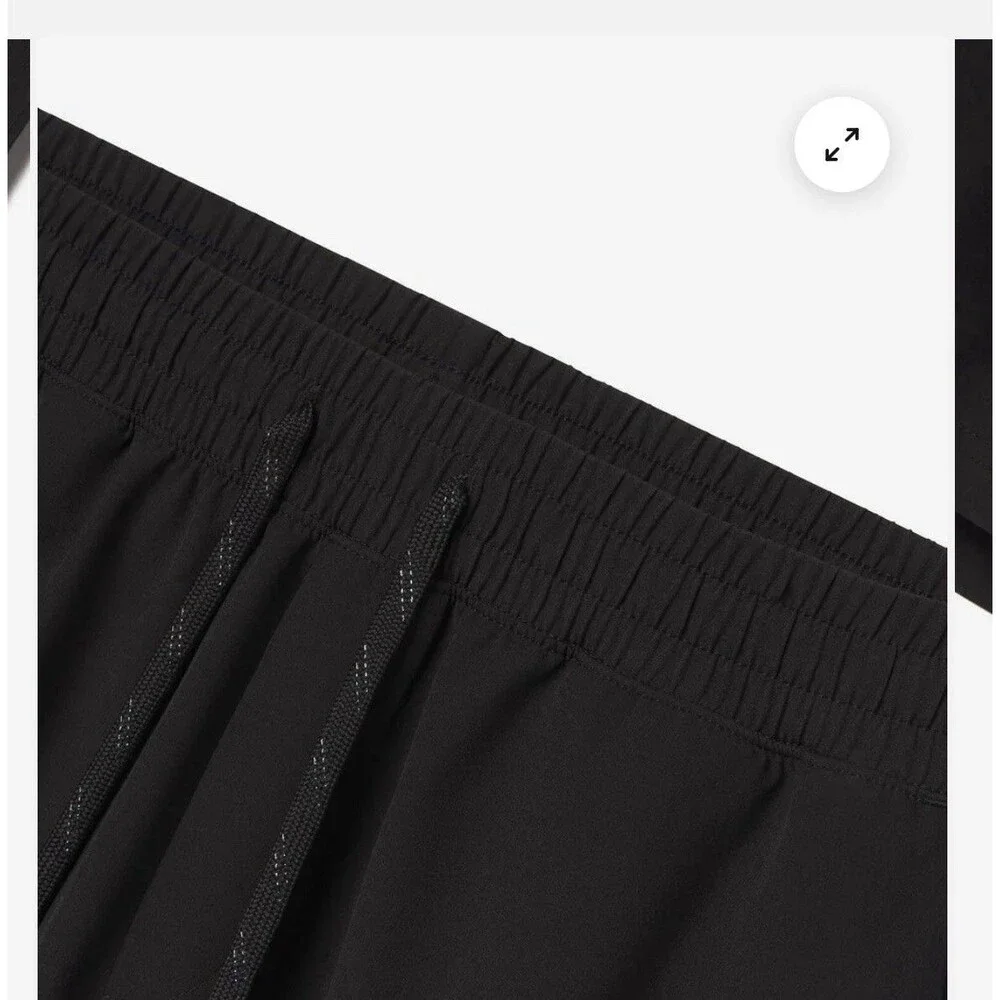 UNRL Training Shorts Men 2XL Black Performance Stretch Gym Workout Athletic Logo